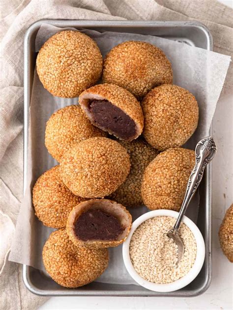 how to make sesame balls