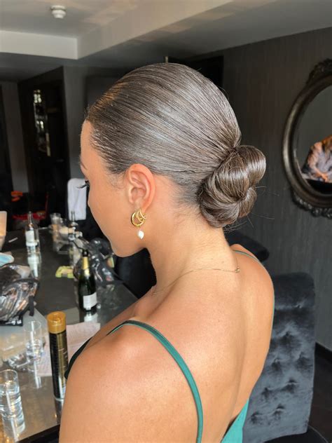 Smooth Sleek Bridal Hairstyles | Wedding Make Up And Hair Stylist London