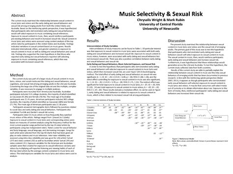 selectivity sexual risk abstract  current study