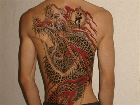 Yakuza Dragon Tattoo