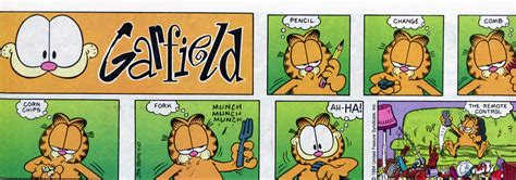 Garfield looking for Remote April 10, 1994 Sunday Newspaper : r/garfield