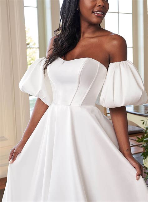 Simple Ball-Gown Wedding Dresses - Missacc