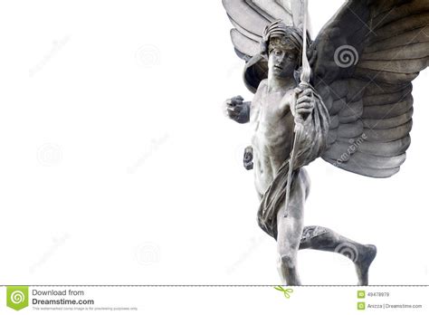 Eros statue stock image. Image of english, famous, colour - 49478979