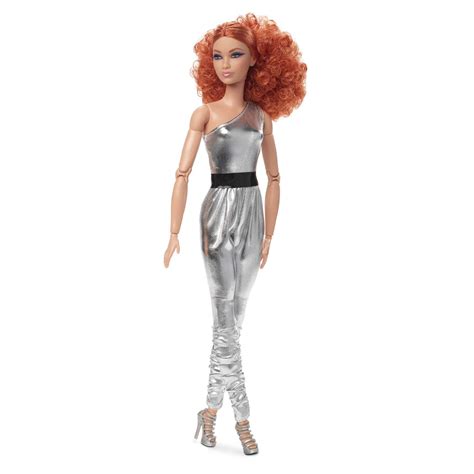 Buy Barbie Signature Barbie Looks Doll (Red Curly Hair, Original Body