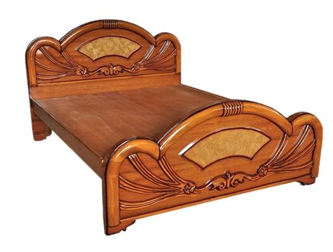 leos furniture teak wooden   glossy finish hand crafted queen