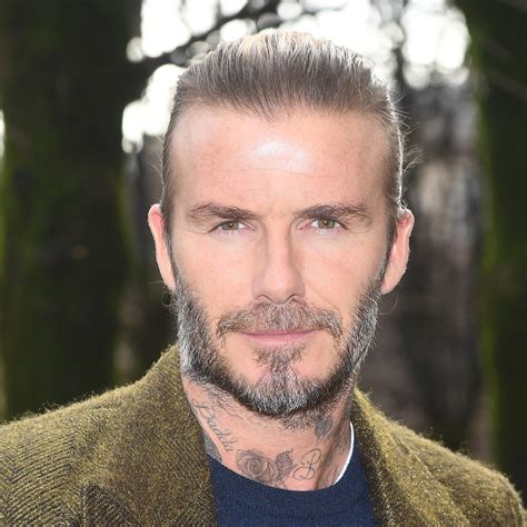 David Beckham Beard Style