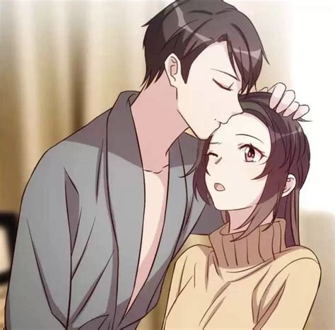 Forehead kiss | Anime girls kissing, Anime head, Anime