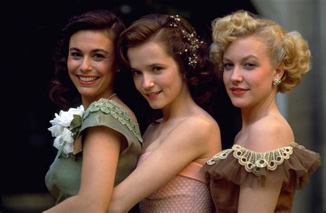 Lea Thompson, 23, in 1984 during filming off Back To The Future : r