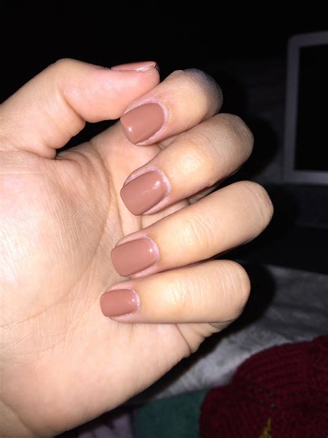 More of a nude/brown. I was going for a "fall color", it's not the