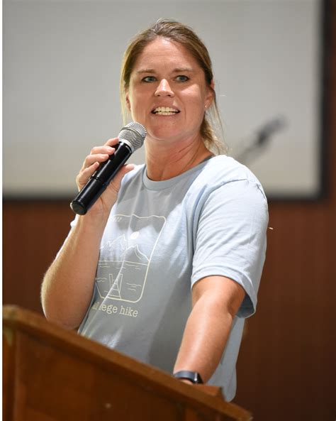 President Davis shares her story at All College Hike | October 07, 2022