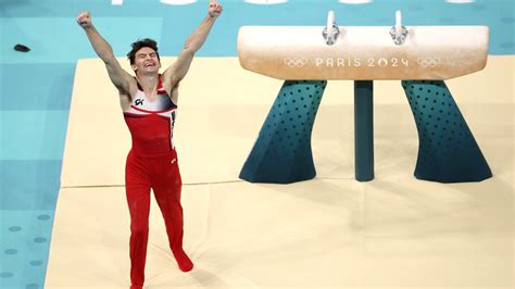 Stephen Nedoroscik wins bronze in pommel horse at 2024 Olympics – NBC ...