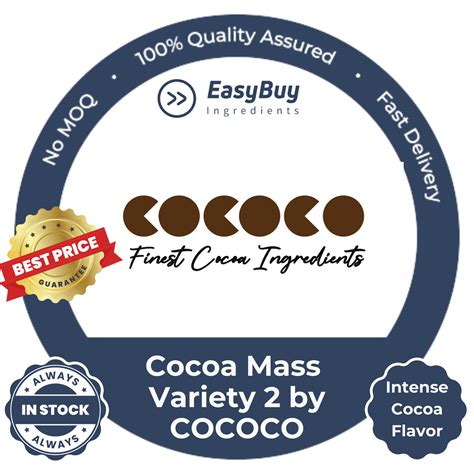 Cocoa Mass Variety 2 by COCOCO - EasyBuy Ingredients