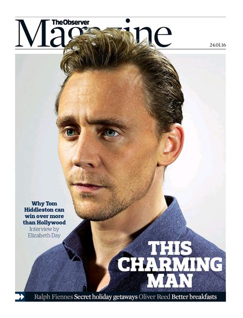 Tom Hiddleston magazine scans – Naked Male celebrities
