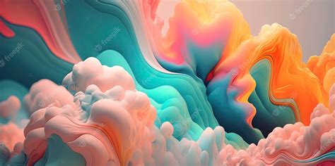 premium photo amazing abstract wallpaper  soft pastel