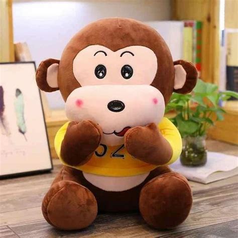 plush multicolor monkey teddy soft toy  personal  rs piece