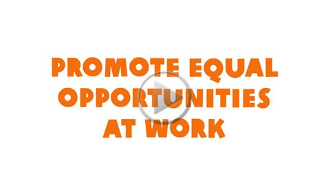 promote equal opportunities  work fair trade connection