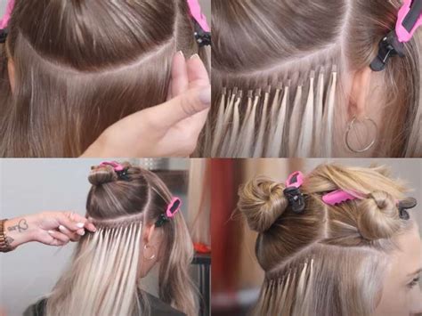install  tip hair extensions professional installation guide