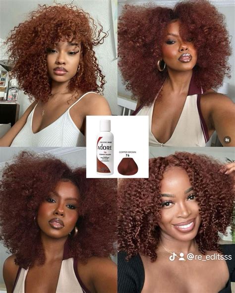 pin  tanya hinson  adore hair dye hair color  dark skin adore