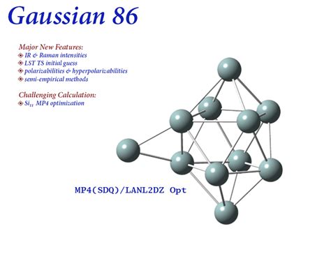 gaussiancom expanding  limits  computational chemistry