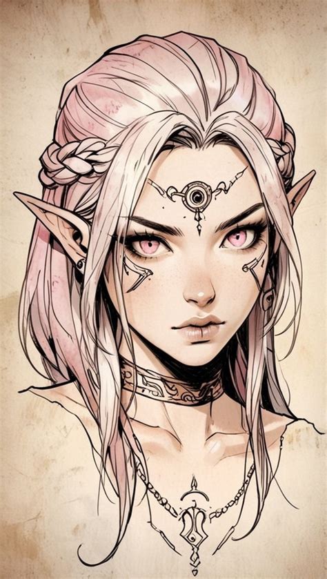 Elf (Реалистичные арты) | Более реалистичные арты (аниме эстетика и не ...