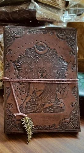 Embossed Leather Journal at Rs 300/piece | Handmade Leather Journals in ...