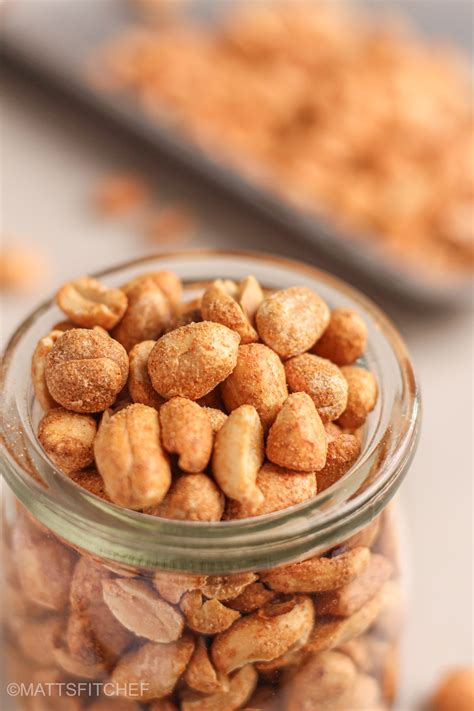 Honey Roasted Peanuts (Healthy)