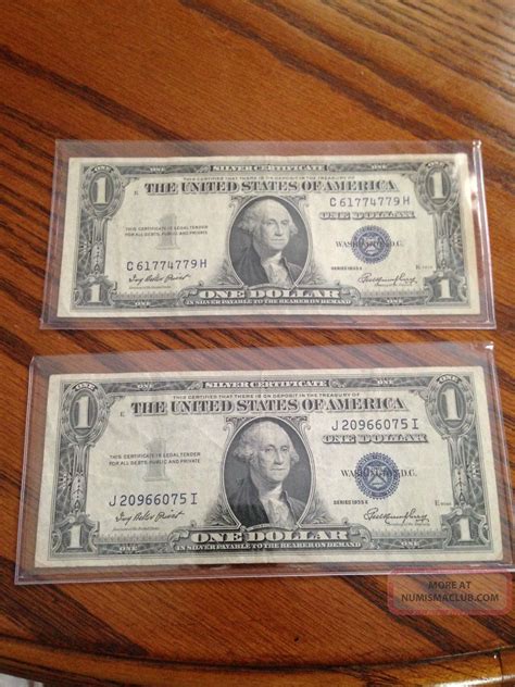 Series 1935 E Silver Certificate Dollar Bill Value - Surveys Hyatt