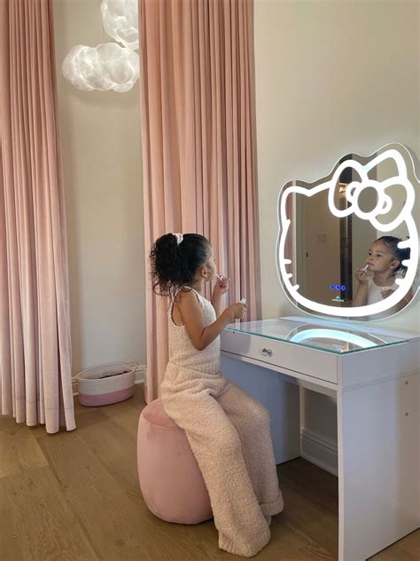 Hello Kitty LED Wall Mirror | Hello kitty bedroom, Hello kitty room