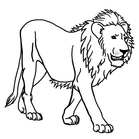 Free Printable Lion Coloring Pages For Kids