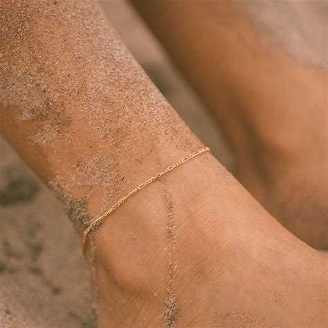 mary figaro chain anklet chic timeless   extender