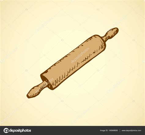 Rolling Pin Drawing at GetDrawings | Free download