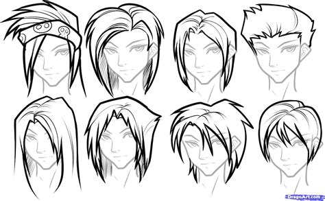 anime boy sketch step  step  paintingvalleycom explore