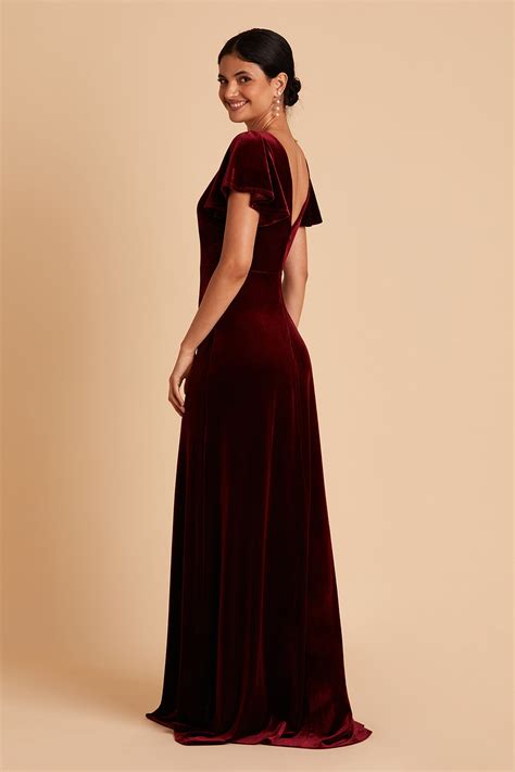 Velvet Bridesmaid Dresses | Birdy Grey