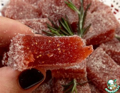 Мармелад домашний на пектине – кулинарный рецепт