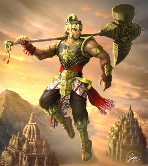 gatotkaca pahlawan legendaris  mahabharata