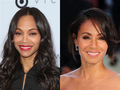 Celebrity Look Alikes: Zoe Saldana and Jada Pinkett Smith | Zoe saldana