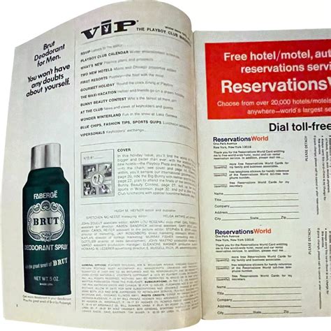 Mavin | Playboy VIP Magazine Winter 1970