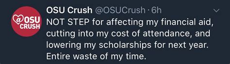 step funds  impact financial aid rosu