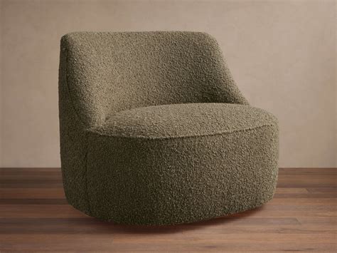 arhaus swivel chair