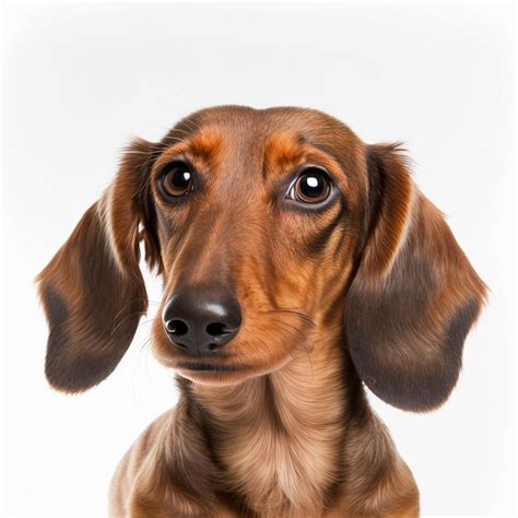 Premium Photo | Ravishing adorable dachshund or sausage dog portrait