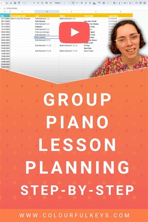 Strategy Guide For Piano Template