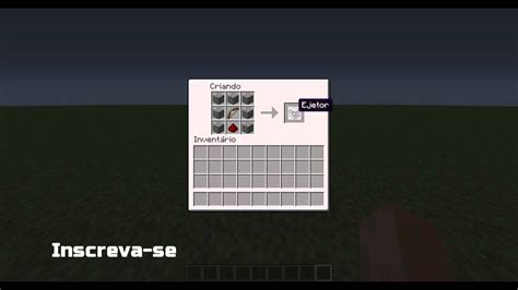 Como Fazer O Ejetor No Minecraft - Minecraft - Como fazer : Ejetor (Dispensa) - YouTube