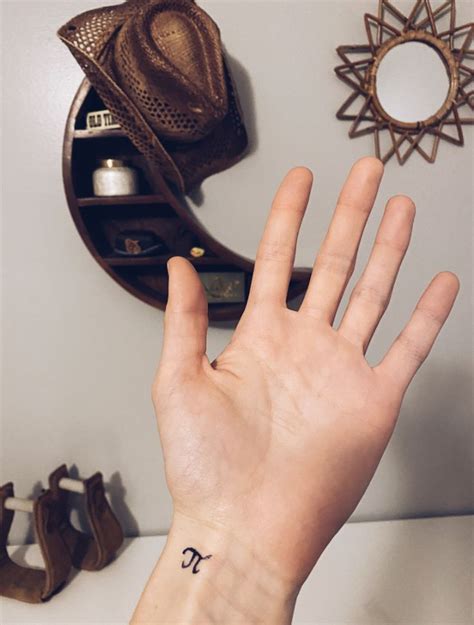pi math tattoo pi tattoo tiny tattoos tattoos