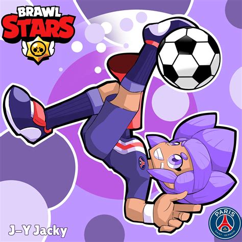 Jacky Yang - PSG Shelly Brawl stars fanart