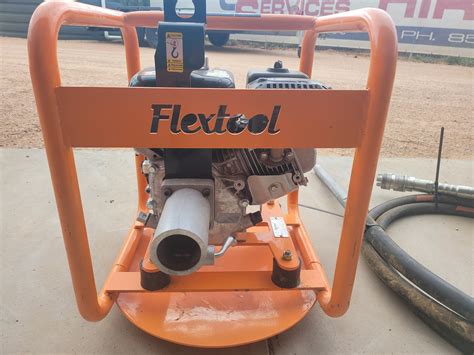 flextool pump  flexshaft immersion vibrator  hire growers