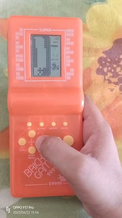 Brick Game 9999 in 1 - YouTube