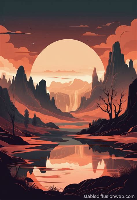 elden ring fantasy landscape stable diffusion