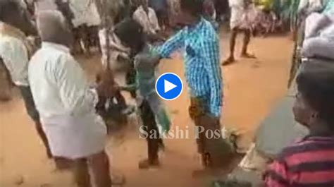 anantapur village elder  thrashed minor girl booked  horrific