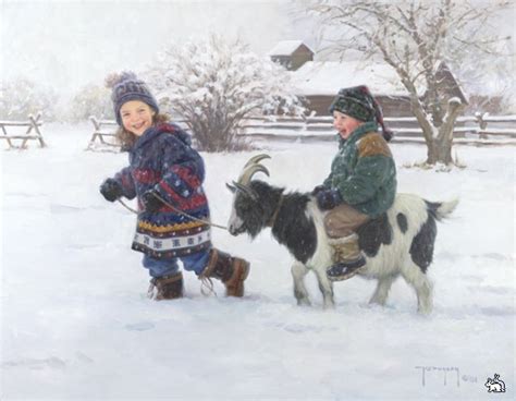 Художник Robert Duncan | Зимний день: vakimov — LiveJournal