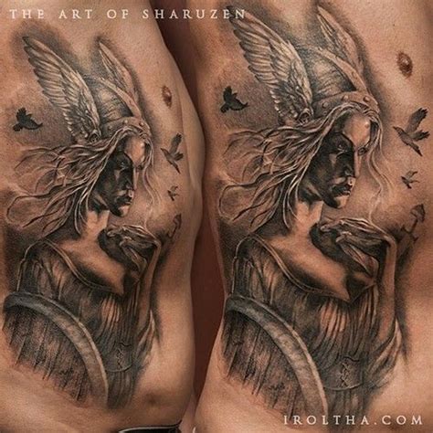 Valkyrie Tattoo | Brustkorb